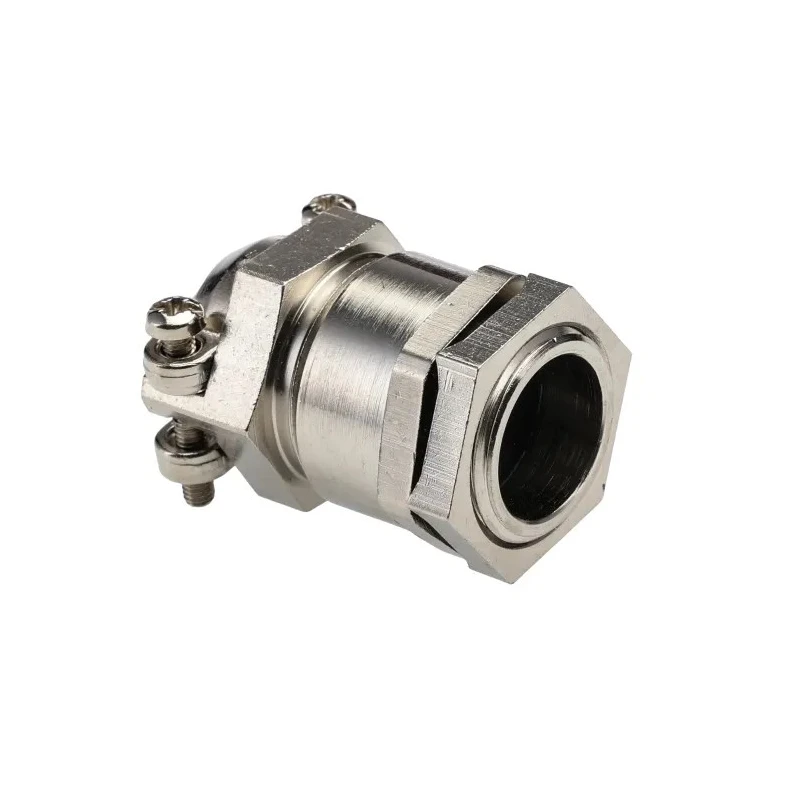 Lapp SKINDICHT Series 25 Cable Gland M20 Thread Size Nickel Plated Brass, Weatherproof Industrial Cable 52103320+52106830