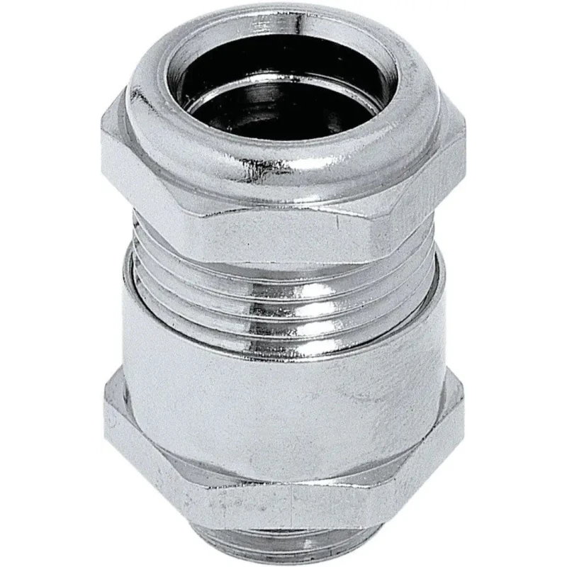 Lapp SKINDICHT Series 50 Cable Gland M12 Thread Size Nickel-plated Brass Construction 3-4.8mm Cable 52103300+52105270