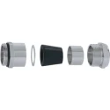 Lapp SKINDICHT Series 50 Cable Gland M12 Thread Size Nickel-plated Brass Construction 3-4.8mm Cable 52103300+52105270