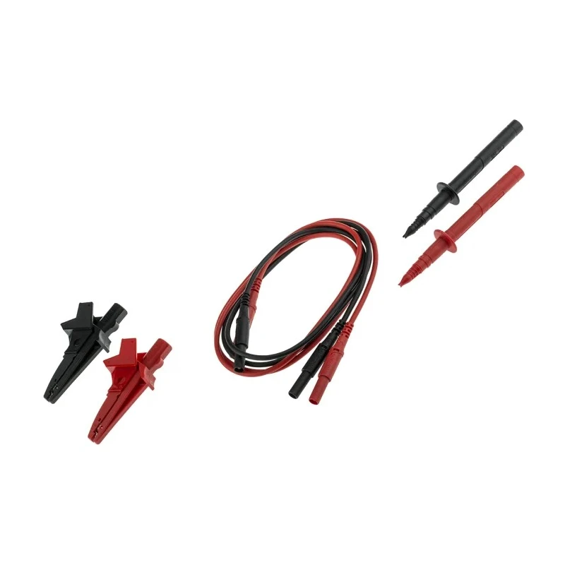 Schutzinger Multimeter Leads Probe Set with 1m Crocodile Clip Leads IEC 1010 SET3227