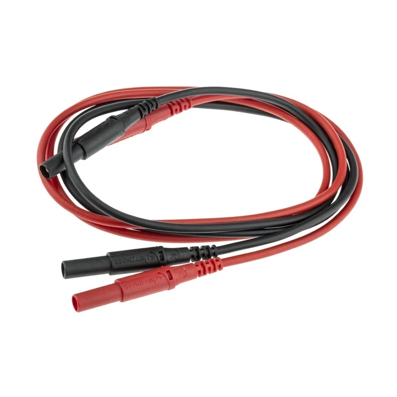 Schutzinger Multimeter Leads Probe Set with 1m Crocodile Clip Leads IEC 1010 SET3227