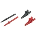 Schutzinger Multimeter Leads Probe Set with 1m Crocodile Clip Leads IEC 1010 SET3227