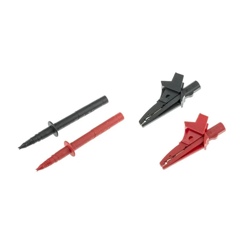 Schutzinger Multimeter Leads Probe Set with 1m Crocodile Clip Leads IEC 1010 SET3227