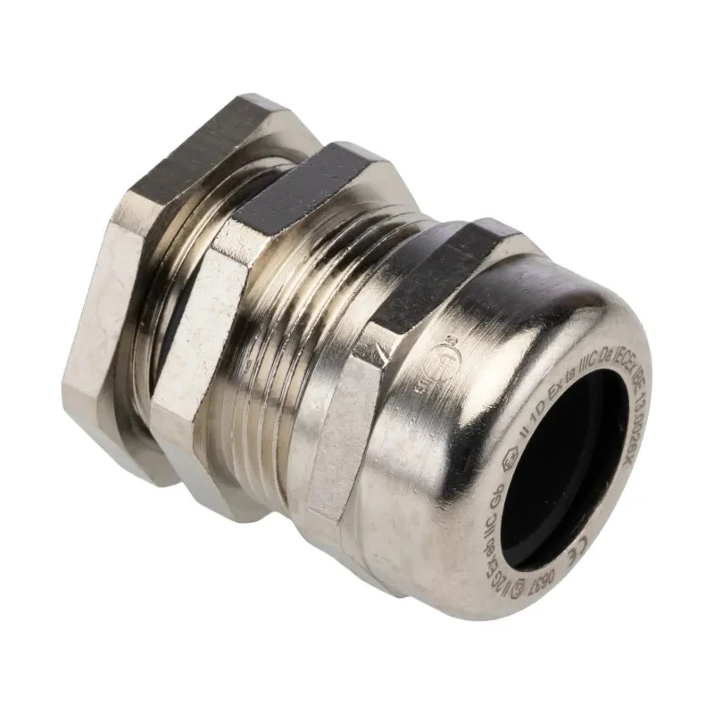 Lapp SKINTOP Series 5 Cable Gland Kit Nickel-Plated Brass, M25 Thread Size, ATEX, UL Certified 52103030+53112730