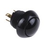 Otto P9 Series Push Button Switch Momentary DPDT Panel Mount Black LED IP68 28V dc 115V ac P9-113122