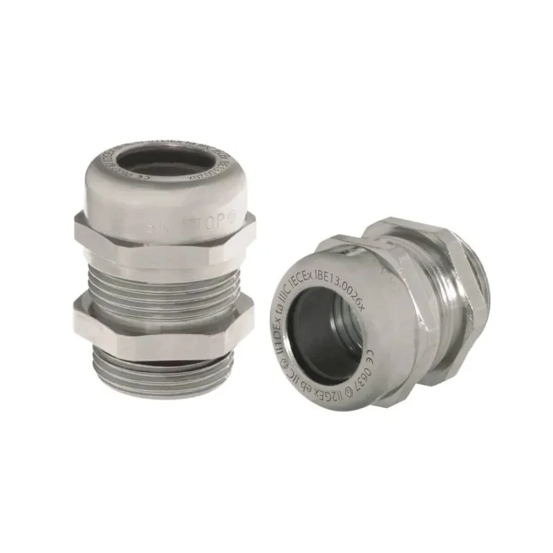 Lapp SKINTOP Series 5 Cable Gland Kit Nickel-Plated Brass, M25 Thread Size, ATEX, UL Certified 52103030+53112730