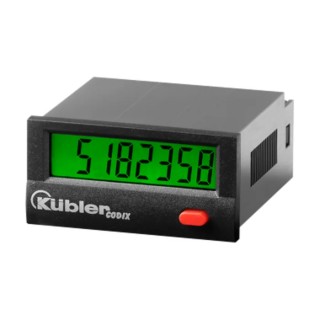 Kubler CODIX 130 Digital Counter 8 Digit LCD Display 8mm Height 4-30V DC Supply 6.130.012.852