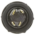 Otto P9 Series Push Button Switch Momentary Panel 0.5 x 0.5 in Cutout DPDT Black LED IP68 28 V dc 115 V ac P9-213122