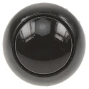 Otto P9 Series Push Button Switch Momentary Panel 0.5 x 0.5 in Cutout DPDT Black LED IP68 28 V dc 115 V ac P9-213122