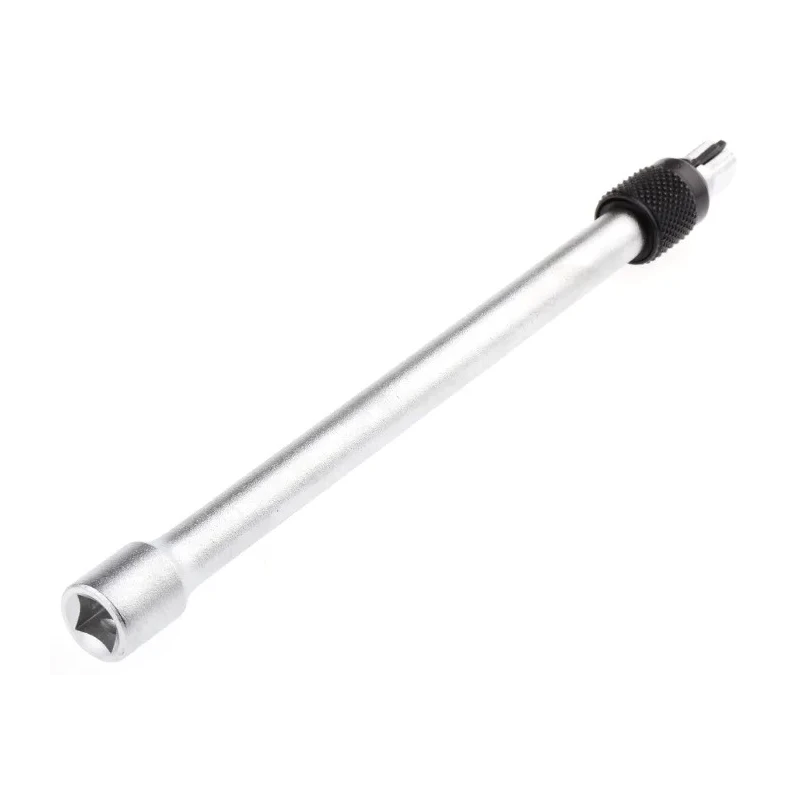 Facom 1/4 in Square Drive Locking Extension Bar Bright Chrome 150mm Overall R.215RC