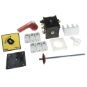 Schneider Electric 3-Pole Panel Mount Isolator Switch 68.5A 37kW IP65 IP20 Red Handle VCCF5