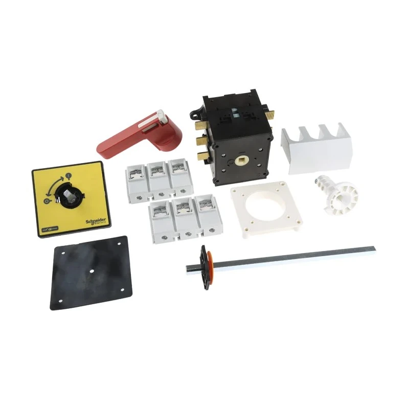 Schneider Electric 3-Pole Panel Mount Isolator Switch 68.5A 37kW IP65 IP20 Red Handle VCCF5