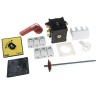 Schneider Electric 3-Pole Panel Mount Isolator Switch 68.5A 37kW IP65 IP20 Red Handle VCCF5