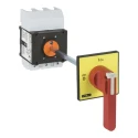 Schneider Electric 3-Pole Panel Mount Isolator Switch 68.5A 37kW IP65 IP20 Red Handle VCCF5