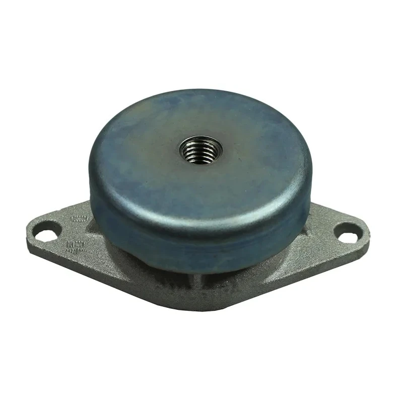 Paulstra Hutchinson Anti-Vibration Mount Female Buffer Foot M12 Thread 1800 daN Compression 69 mm OD 41 mm H 53060360