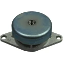 Paulstra Hutchinson Anti-Vibration Mount Female Buffer Foot M12 Thread 1800 daN Compression 133 mm OD 51 mm Height 53061345