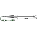 RS Pro Type K Pipe Clip Surface Temperature Probe, 195 mm Length, 6 mm Diameter, 800 °C Max 434-2437
