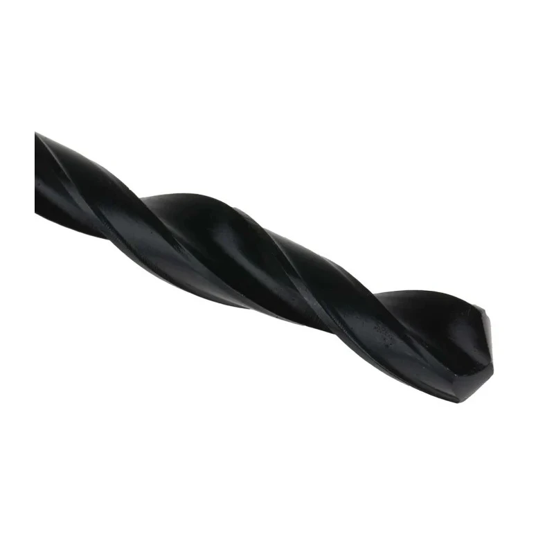 RS PRO High-Speed Steel (HSS) Drill Bit 9.5mm Dia, 133mm Overall Length, Plain Shank, Helical 4-Flute, DIN 338 Model 434-4411