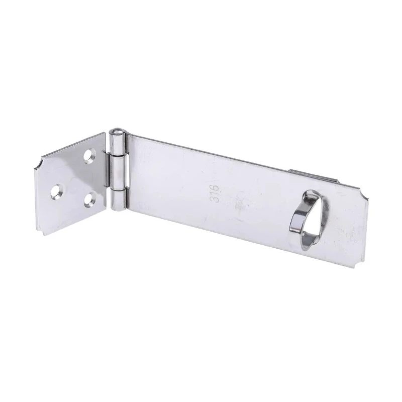 RS PRO Stainless Steel Zinc Plated Hasp & Staple 36mm Width 114mm Length 434-9602