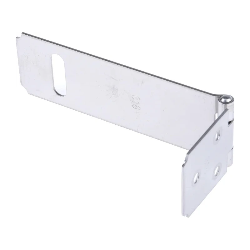 RS PRO Stainless Steel Zinc Plated Hasp & Staple 36mm Width 114mm Length 434-9602