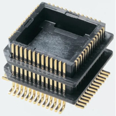 Winslow 1.27 mm Pitch 84 Way Surface Mount Through Hole PLCC IC Socket W9328