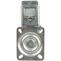 LAG Braked Swivel Castor 150 kg Capacity 100 mm Rubber Wheel Galvanised Steel Frame 16628 FR