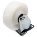 LAG Swivel Castor, 850 kg Capacity, 150 mm Wheel Diameter, Polyamide Wheel, Galvanised Steel Frame, Ball Bearing Hub 17867