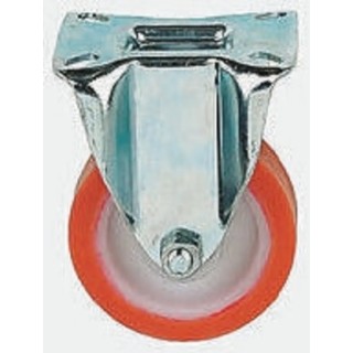 LAG Fixed Castor 200 kg Capacity 100 mm Wheel Polyurethane 19953