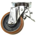 LAG Braked Swivel Castor 700 kg Load Capacity 150 mm Wheel Diameter Polyurethane Wheel 23867 FV