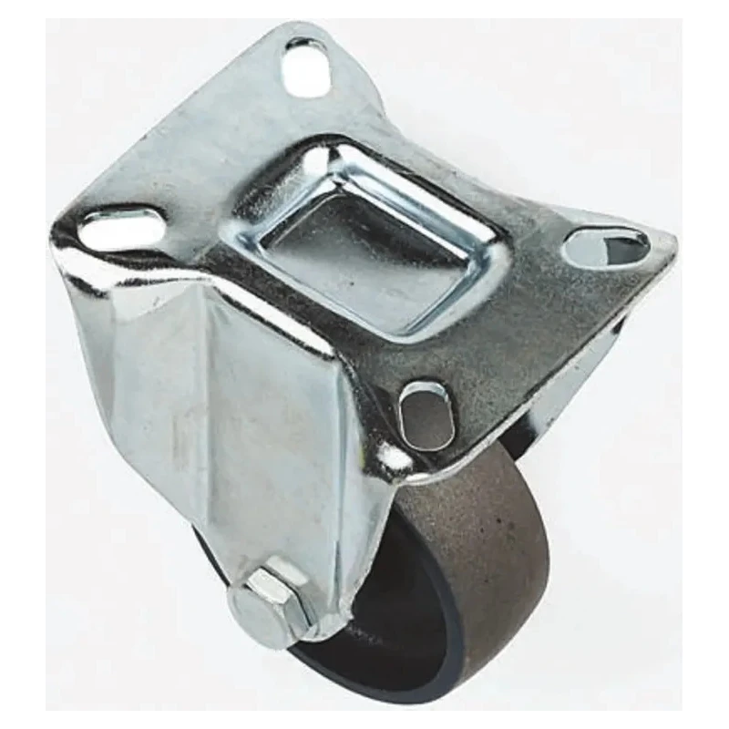 LAG Fixed Castor 850 kg Load Capacity, 200 mm Cast Iron Wheel, Galvanised Steel Frame 1095