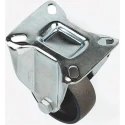 LAG Fixed Castor, 450 kg Capacity, 130 mm Cast Iron Wheel, Galvanised Steel Frame S502048