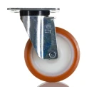 LAG Heavy Duty Swivel Castor with Polyurethane Wheel 150 mm Diameter 400 kg Load Capacity Model 19891