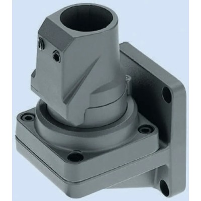 Rose+Krieger Aluminium Hinge Connecting Component Compatible with 48 mm Groove and Strut Profile 494962000