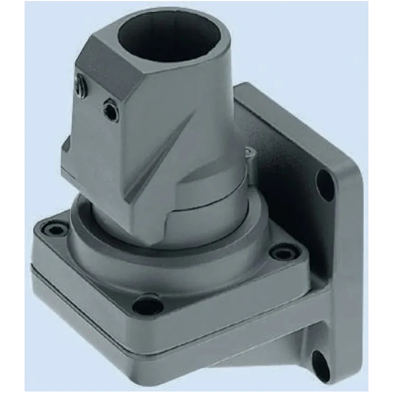 Rose+Krieger Aluminium Hinge Connecting Component Compatible with 48 mm Groove and Strut Profile 494962000