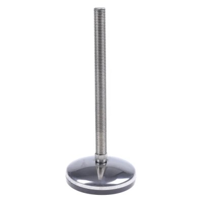 Nu-Tech Engineering Stainless Steel Adjustable Foot M16 Thread, 100 mm Diameter, 1000 kg Static Load Capacity, 3.5° A105/025