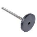 Nu-Tech Engineering Stainless Steel Adjustable Foot M16 Thread, 100 mm Diameter, 1000 kg Static Load Capacity, 3.5° A105/025