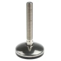 Nu-Tech Engineering M16 Thread Size 50 mm Dia. Stainless Steel Adjustable Foot with 750 kg Static Load Capacity and A105/016