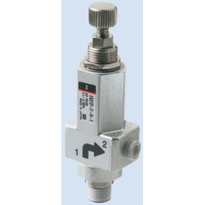 SMC Pneumatic Regulator One-Touch Fitting Female Thread M5 x 0.8 R 1/8 0.2 MPa ARJ310