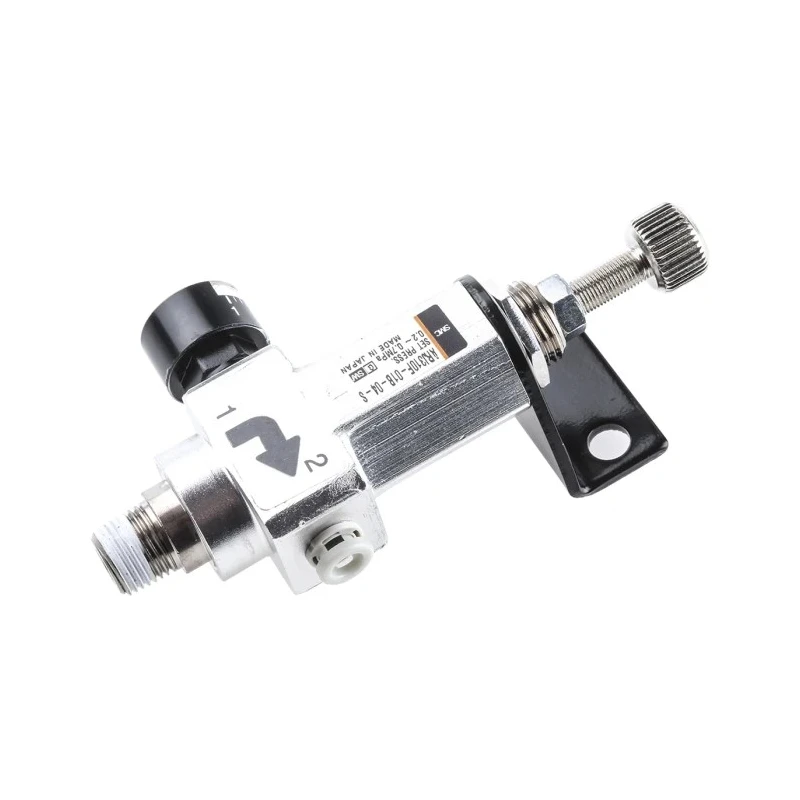 SMC Pneumatic Regulator Female Thread One-Touch Fitting M5 x 0.8, R 1/8 0.2 MPa ARJ310