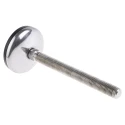 Nu-Tech Engineering Stainless Steel M16 Thread Size 75 mm Diameter Adjustable Foot 750 kg Static Load Capacity 3.5 A105/018