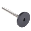 Nu-Tech Engineering Stainless Steel M16 Thread Size 75 mm Diameter Adjustable Foot 750 kg Static Load Capacity 3.5 A105/018
