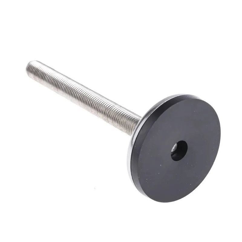 Nu-Tech Engineering Stainless Steel M16 Thread Size 75 mm Diameter Adjustable Foot 750 kg Static Load Capacity 3.5 A105/018