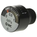 SMC 15 mm Male, Female Pressure Gauge 1 MPa G15-10-01