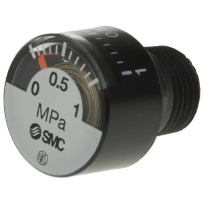 SMC 15 mm Male, Female Pressure Gauge 1 MPa G15-10-01