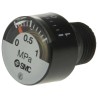 SMC 15 mm Male, Female Pressure Gauge 1 MPa G15-10-01
