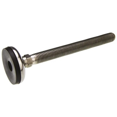 Nu-Tech Engineering M16 50 mm Diameter Adjustable Foot Stainless Steel 350 kg Static Load Capacity 3.5 ° Tilt Angle A105/013