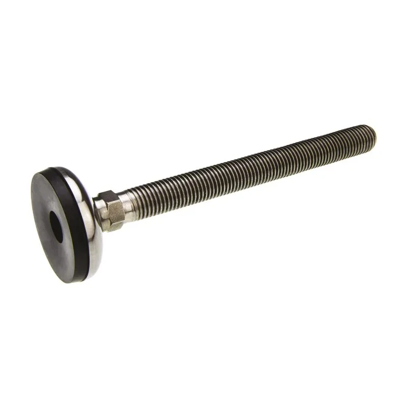 Nu-Tech Engineering M16 50 mm Diameter Adjustable Foot Stainless Steel 350 kg Static Load Capacity 3.5 ° Tilt Angle A105/013