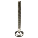 Nu-Tech Engineering M16 50 mm Diameter Adjustable Foot Stainless Steel 350 kg Static Load Capacity 3.5 ° Tilt Angle A105/013