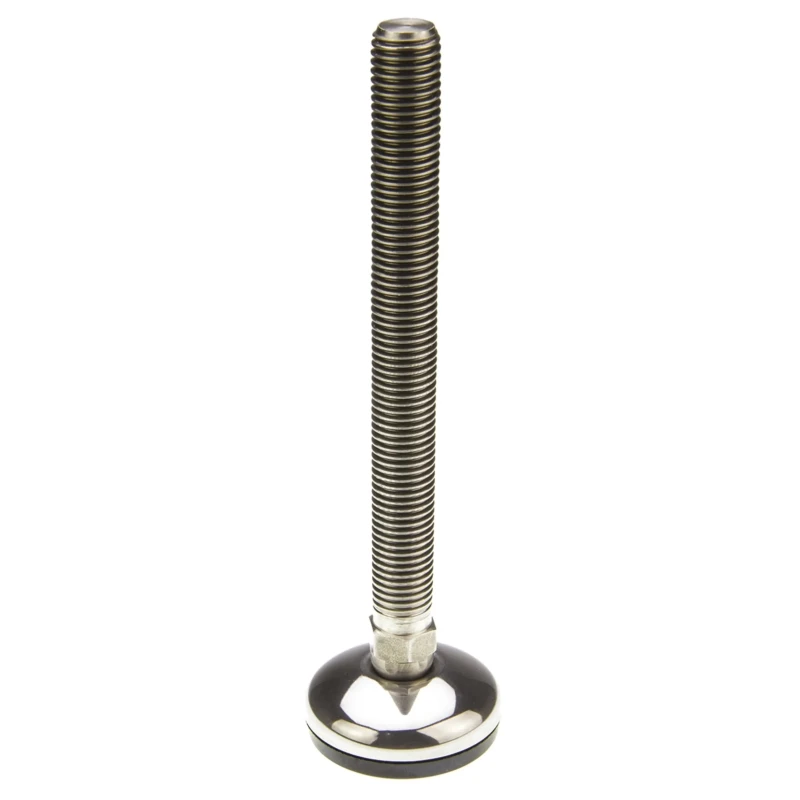 Nu-Tech Engineering M16 50 mm Diameter Adjustable Foot Stainless Steel 350 kg Static Load Capacity 3.5 ° Tilt Angle A105/013