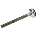 Nu-Tech Engineering M16 50 mm Diameter Adjustable Foot Stainless Steel 350 kg Static Load Capacity 3.5 ° Tilt Angle A105/013